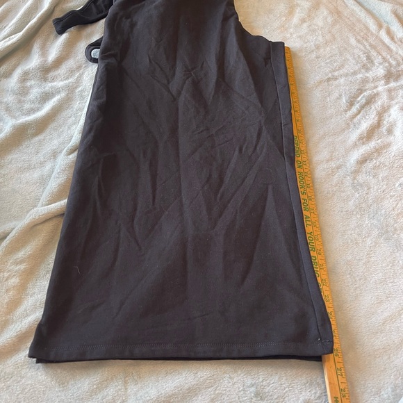 Savage Fenty NWT Black cotton blend wide leg jumpsuit comfort loungewear - Picture 15 of 16